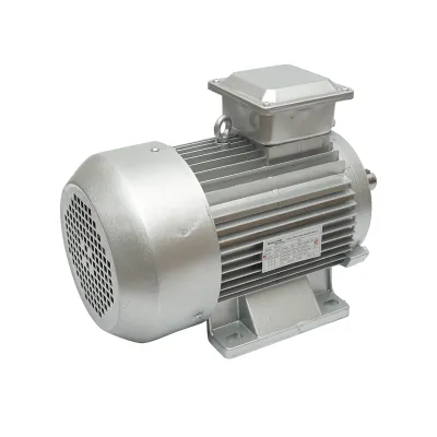 Motor electric trifazat 4KW, 380V cu bobinaj din cupru si carcasa de aluminiu IP44 - imagine 3