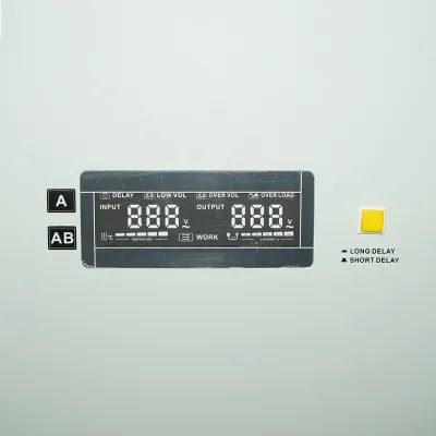 Stabilizator automat de tensiune 45KVA trifazat cu servomotor, bypass, afisaj LCD Breckner Germany - imagine 6