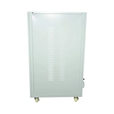 Stabilizator automat de tensiune 45KVA trifazat cu servomotor, bypass, afisaj LCD Breckner Germany - imagine 3