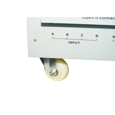 Stabilizator automat de tensiune 45KVA trifazat cu servomotor, bypass, afisaj LCD Breckner Germany - imagine 11