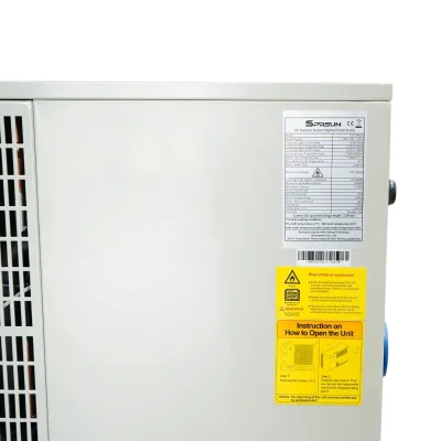 Pompa de caldura pentru piscina 41-140 mc, 380V, 39kW SPRSUN - imagine 10