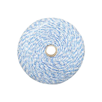 Rola fir albastru-alb fi 2mm 6x0.2mm SS 3.8 Ohm/m, 1000m gard electric  - imagine 4