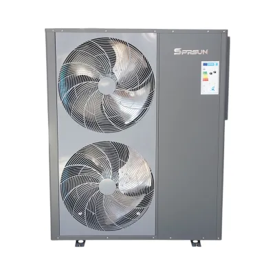 Pompa de caldura aer-apa monobloc 22KW, 380V, A+++ IPX4 SPRSUN