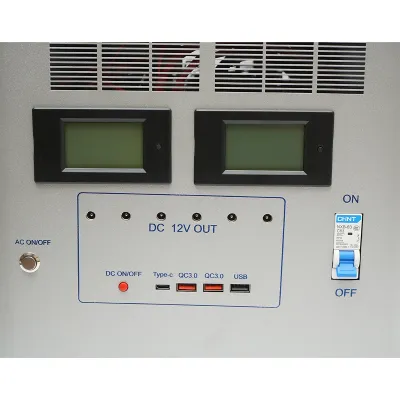 Statie portabila 2000W cu baterie LifePO4 2016Wh, 2 becuri led  3W si panou solar 200W - imagine 9