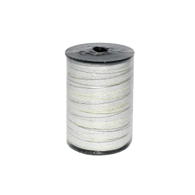 Rola banda alb-galben-negru, latime 20mm 5x0.3mm SS lungime 200m gard electric Breckner Germany - imagine 3