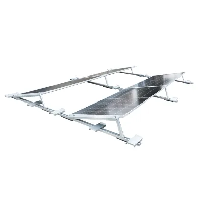 Sistem montaj, structura prinderi 10 panouri solare Est-Vest din otel galvanizat cu profil triunghiular 1700mm - imagine 10