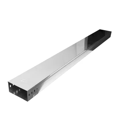 Jgheab metalic neperforat, galvanizat 100x200x2000mm - imagine 3