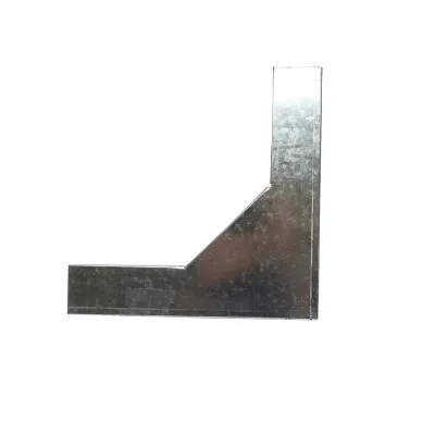 Cot orizontal 90 grade din otel galvanizat pentru jgheab 25x50mm - imagine 4