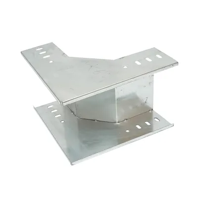 Cot vertical 90 grade de urcare din otel galvanizat pentru jgheab 100x200mm - imagine 4