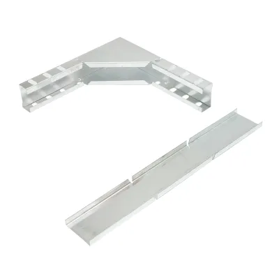 Cot vertical 90 grade de coborare din otel galvanizat pentru jgheab 25x50mm - imagine 3