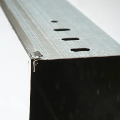 Set 50 cleme pentru capac jgheab otel galvanizat - imagine 4