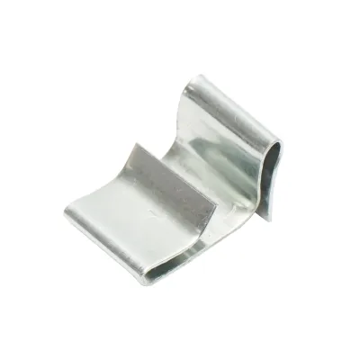 Set 50 cleme pentru capac jgheab otel galvanizat - imagine 2