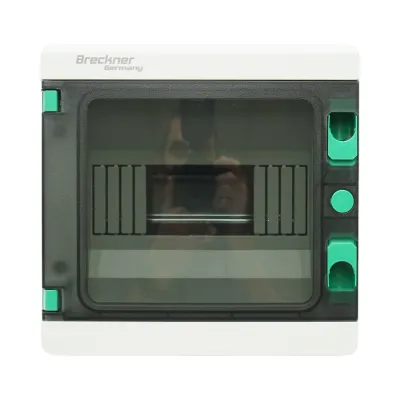 Tablou sigurante aplicat PT 1 rand, 8 module IP65 Breckner Germany