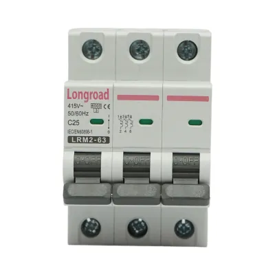 Siguranta automata intreruptor MCB 3P 25A 415VAC Longroad