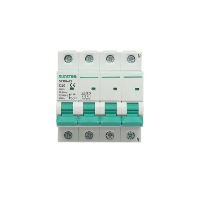 Siguranta automata tip intrerupator 3P+N, 10A 400VAC Suntree
