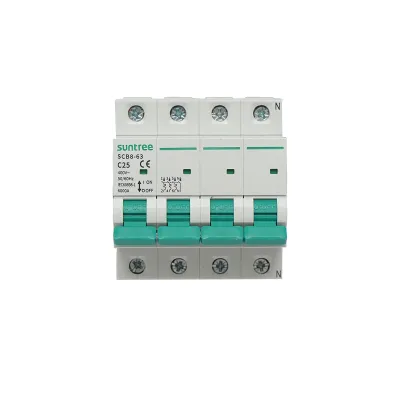 Siguranta automata tip intreruptor 3P+N, 25A 400VAC Suntree