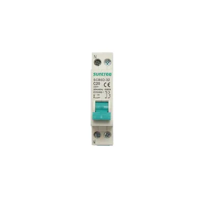 Siguranta automata bipolara 1P+N, 20A, 4.5kA Suntree