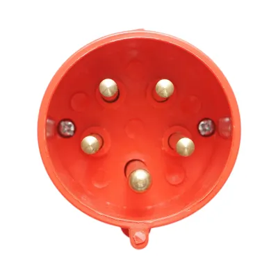 Stecher, fisa pentru priza industriala trifazata 32A, 415V, IP44, 6H Breckner Germany - imagine 3