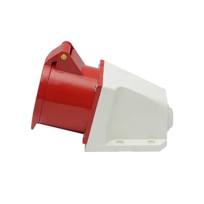 Priza industriala aparenta trifazica 32A, 380V, IP44, 6H Suntree - imagine 2