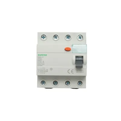 Intrerupator automata diferential 4P 100A 30mA 6kA, tip AC Suntree