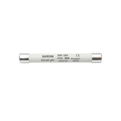Siguranta fuzibila cilindrica SRF-35H pentru sisteme solare gPV, 25A, 1500V Suntree