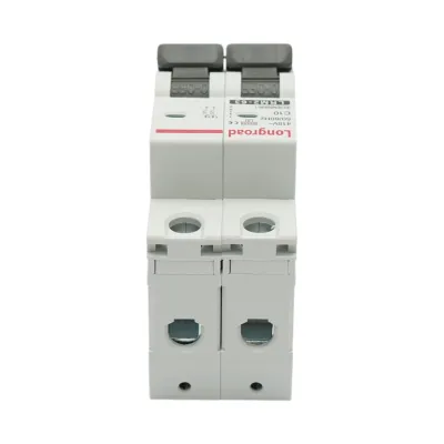 Siguranta automata intrerupator MCB 2P 10A 415VAC Longroad - imagine 4