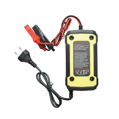 Redresor incarcator digital baterie 12V/6A cu functie de reparare 4-100Ah - imagine 3