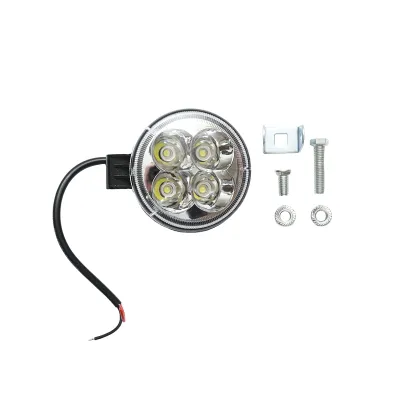 Lampa cu 4 LED-uri 10-30V 12W unghi radiere 30 de grade tip spot 6400K Breckner Germany - imagine 3