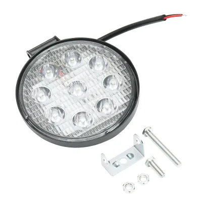 Lampa 9 LED-uri 10-60V 27W unghi de radiere 60 rotund - imagine 3