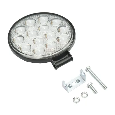Lampa cu 14 LED-uri 10-30V 42W unghi radiere 30 de grade tip spot - imagine 3