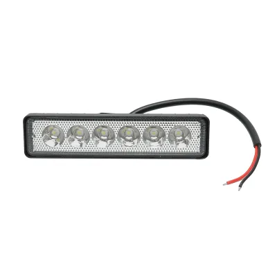 Lampa 6 LED-uri si lupa 10-60V 18W unghi de radiere 60 patrat