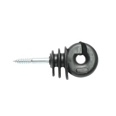 Izolator inelar Easy Drill negru fi 5.9mm 90x40 mm gard electric Mezofarm
