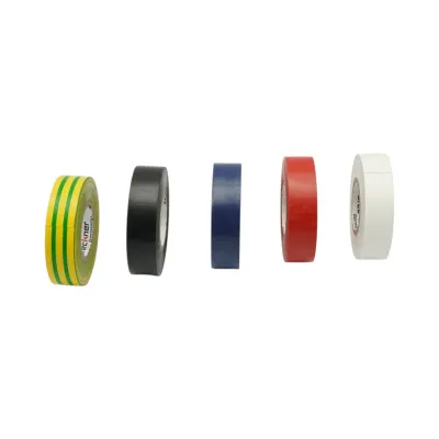 Set 5 benzi izolatoare multicolor 18mmx20m PVC Breckner Germany - imagine 3