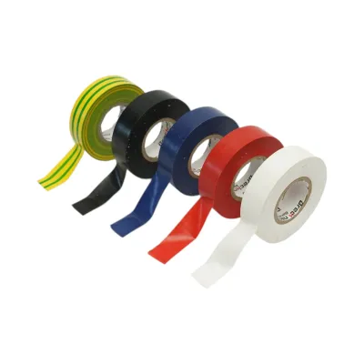 Set 5 benzi izolatoare multicolor 18mmx20m PVC Breckner Germany - imagine 4