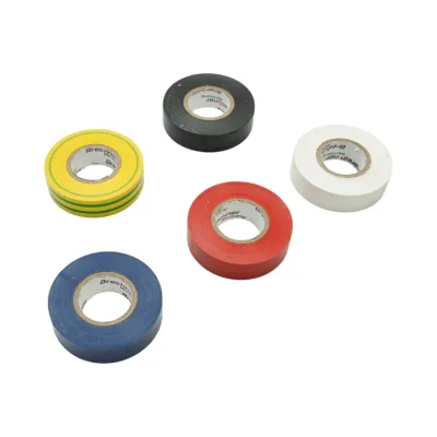 Set 5 benzi izolatoare multicolor 18mmx20m PVC Breckner Germany - imagine 2