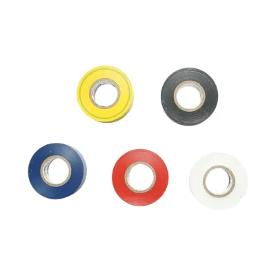 Set 5 benzi izolatoare multicolor 18mmx20m PVC Breckner Germany - imagine 5