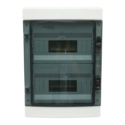 Tablou sigurante aplicat 2 randuri, 24 module 420x298x138mm IP65 Breckner Germany