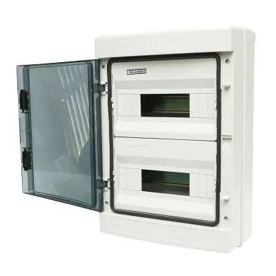 Tablou sigurante aplicat 2 randuri, 24 module 420x298x138mm IP65 Breckner Germany - imagine 4
