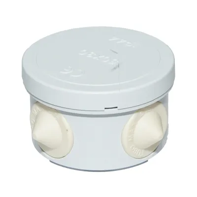 Doza derivatie rotunda aparenta 4 intrari 50x30mm IP44