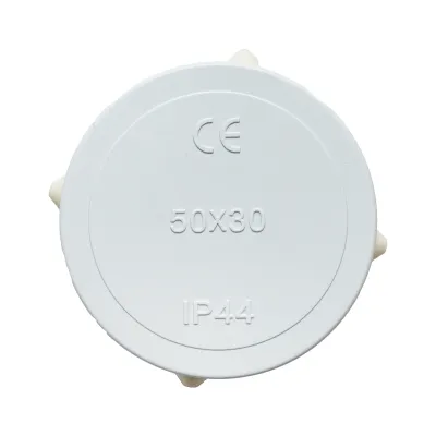 Doza derivatie rotunda aparenta 4 intrari 50x30mm IP44 - imagine 2