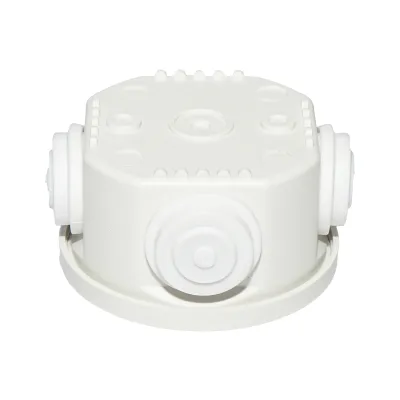Doza derivatie rotunda aparenta 4 intrari 50x50mm IP44 - imagine 3