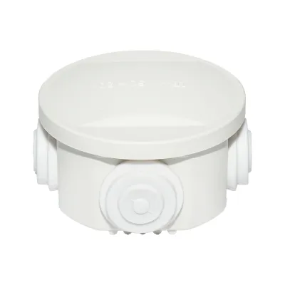 Doza derivatie rotunda aparenta 4 intrari 50x50mm IP44