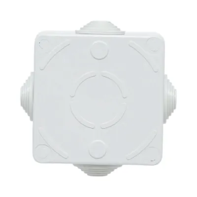Doza derivatie patrata aparenta 4 intrari 80x80x50mm IP55 - imagine 4
