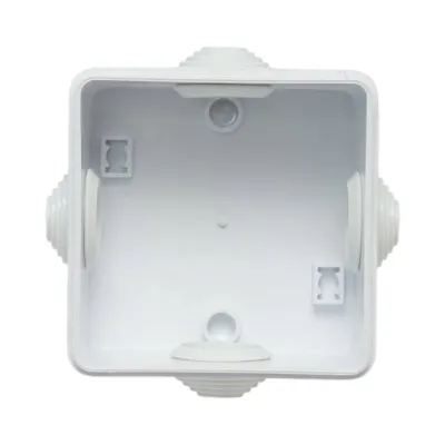 Doza derivatie patrata aparenta 4 intrari 80x80x50mm IP55 - imagine 5