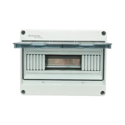 Tablou sigurante aplicat 1 rand, 12 module 250x195x110mm IP65 Breckner Germany - imagine 2