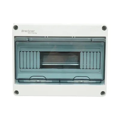 Tablou sigurante aplicat 1 rand, 12 module 250x195x110mm IP65 Breckner Germany