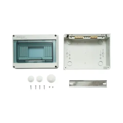 Tablou sigurante aplicat 1 rand, 8 module 215x210x100mm IP65 Breckner Germany - imagine 3