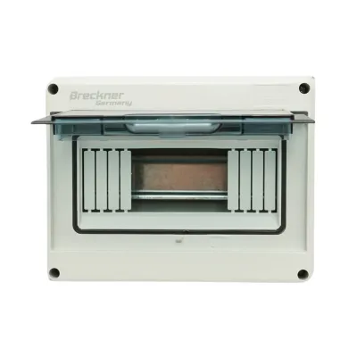 Tablou sigurante aplicat 1 rand, 8 module 215x210x100mm IP65 Breckner Germany - imagine 2