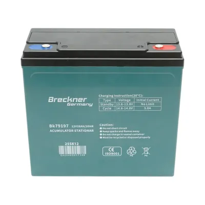 Baterie sistem solar cu gel 12V 28Ah 20HR 183x170x76mm Breckner Germany