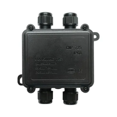 Doza etansa cu presetupe 41A, 450V AC, 4 cai 5-11mm IP68 Breckner Germany - imagine 3